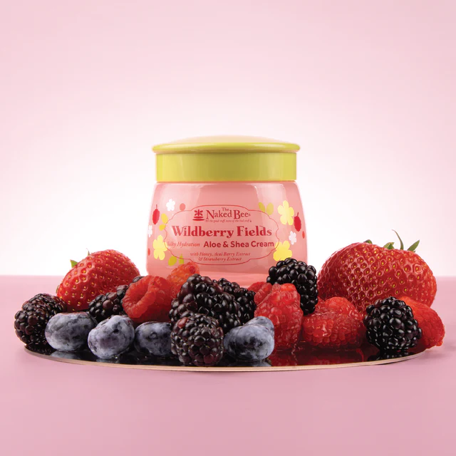The Naked Bee® Wildberry Fields Aloe & Shea Cream
